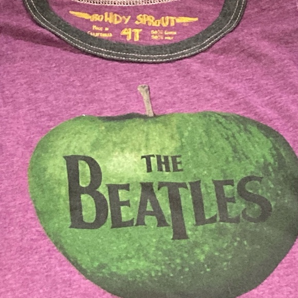 The Beatles Kids Band TShirt Dress Size 4T rowdy sprout authentic designer brand - Picture 11 of 16